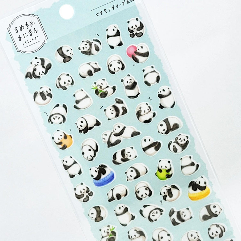 Super Cute Panda Bear - Mind Wave Sticker Sheet – Papermind Stationery