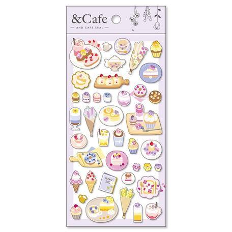 Mind Wave Sticker Sheet - Flower Café | papermindstationery.com | Cafe, Mind Wave, Sticker Sheet
