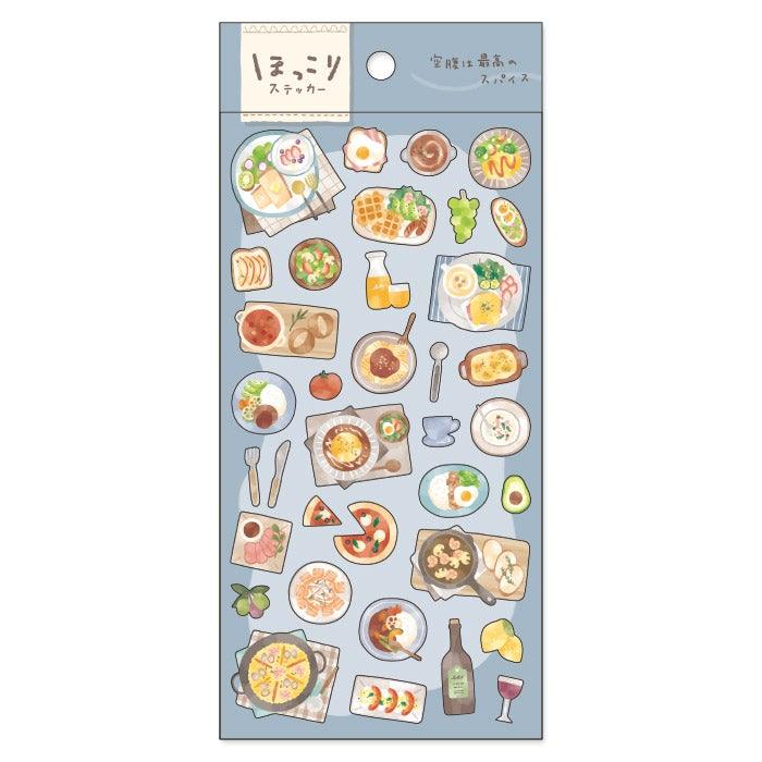 Mind Wave Sticker Sheet - Table Top Meals | papermindstationery.com | Food, Mind Wave, Sticker Sheet