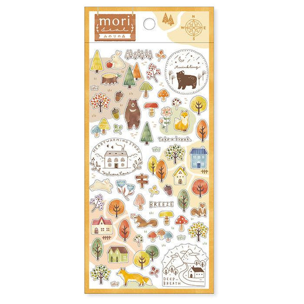 Mind Wave Sticker Sheet - Autumn Fall Forest | papermindstationery.com