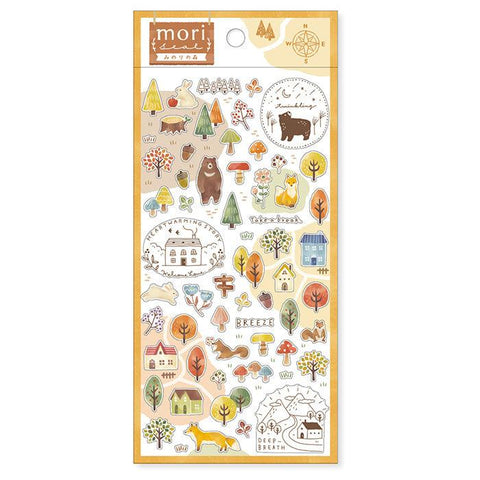 Mind Wave Sticker Sheet - Autumn Fall Forest | papermindstationery.com | Mind Wave, Sticker Sheet
