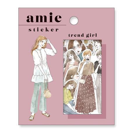 Mind Wave Flake Stickers - Fashionable Trendy Girl | papermindstationery.com | Flake Stickers, Girls, Mind Wave