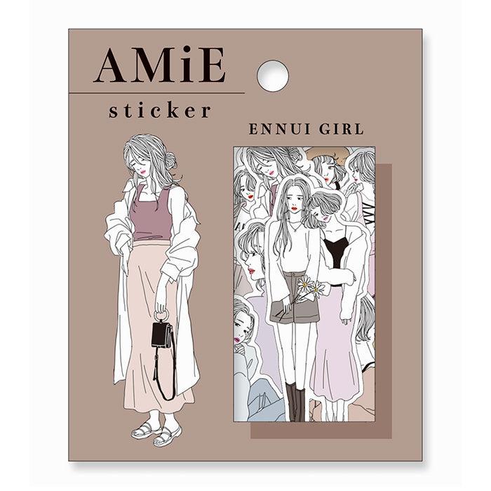 Mind Wave Flake Stickers - Fashionable Ennui Girl | papermindstationery.com | Flake Stickers, Girls, Mind Wave