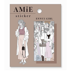 Mind Wave Flake Stickers - Fashionable Ennui Girl | papermindstationery.com | Flake Stickers, Girls, Mind Wave