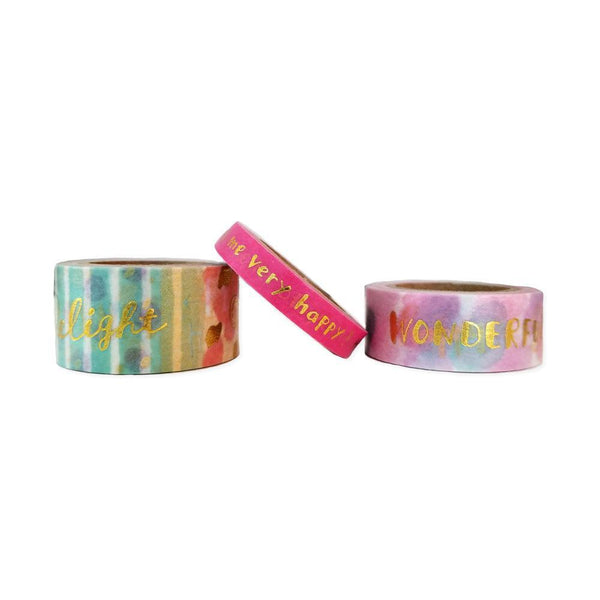 Mind Wave Washi Tape Masking Tape Set - Awesome Words | papermindstationery.com | Mind Wave, Others, sale, Washi Tape Set, Washi Tapes