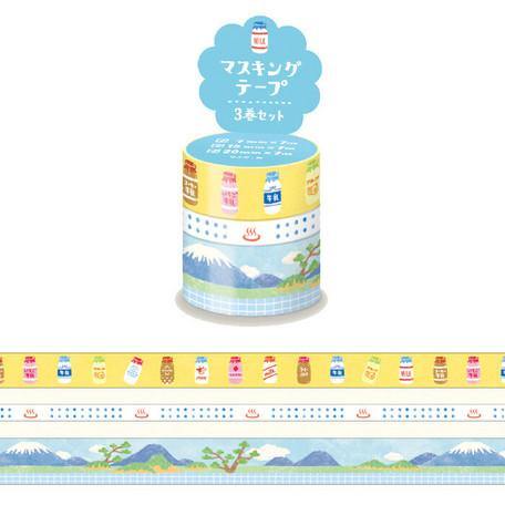Mind Wave Washi Tape Masking Tape Set - View Blue | papermindstationery.com | Mind Wave, Others, Washi Tape Set, Washi Tapes