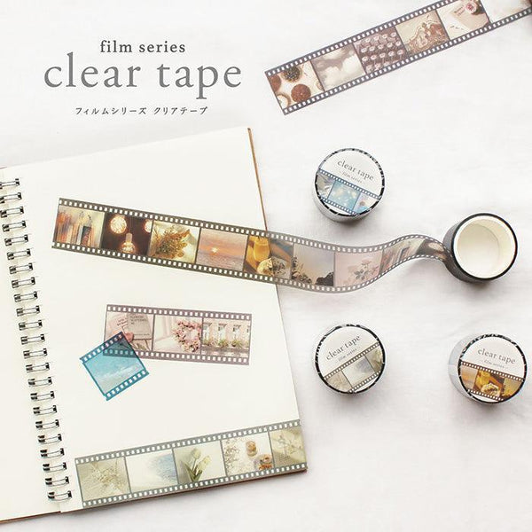 Mind Wave Transparent Clear Tape 30mm - Film Orange Casual Life | papermindstationery.com | Clear Tapes, Mind Wave