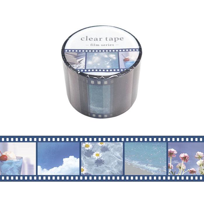 Mind Wave Transparent Clear Tape 30mm - Film Blue Casual Life | papermindstationery.com | Clear Tapes, Mind Wave