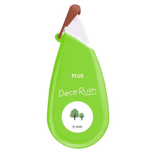 PLUS Decoration Tape Deco Rush 6mm Trees | papermindstationery.com | PLUS, PLUS Deco Rush