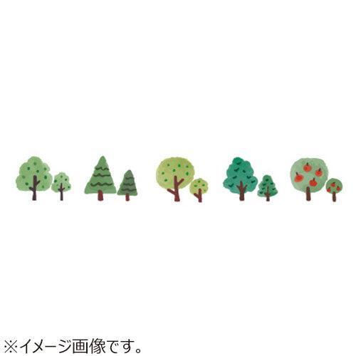 PLUS Decoration Tape Deco Rush 6mm Trees | papermindstationery.com | PLUS, PLUS Deco Rush