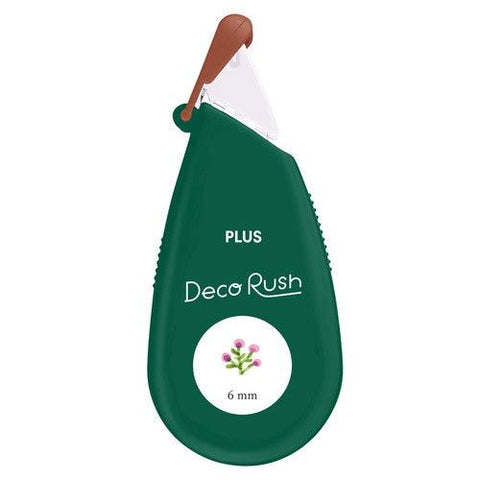 PLUS Decoration Tape Deco Rush 6mm Gardening Flower | papermindstationery.com
